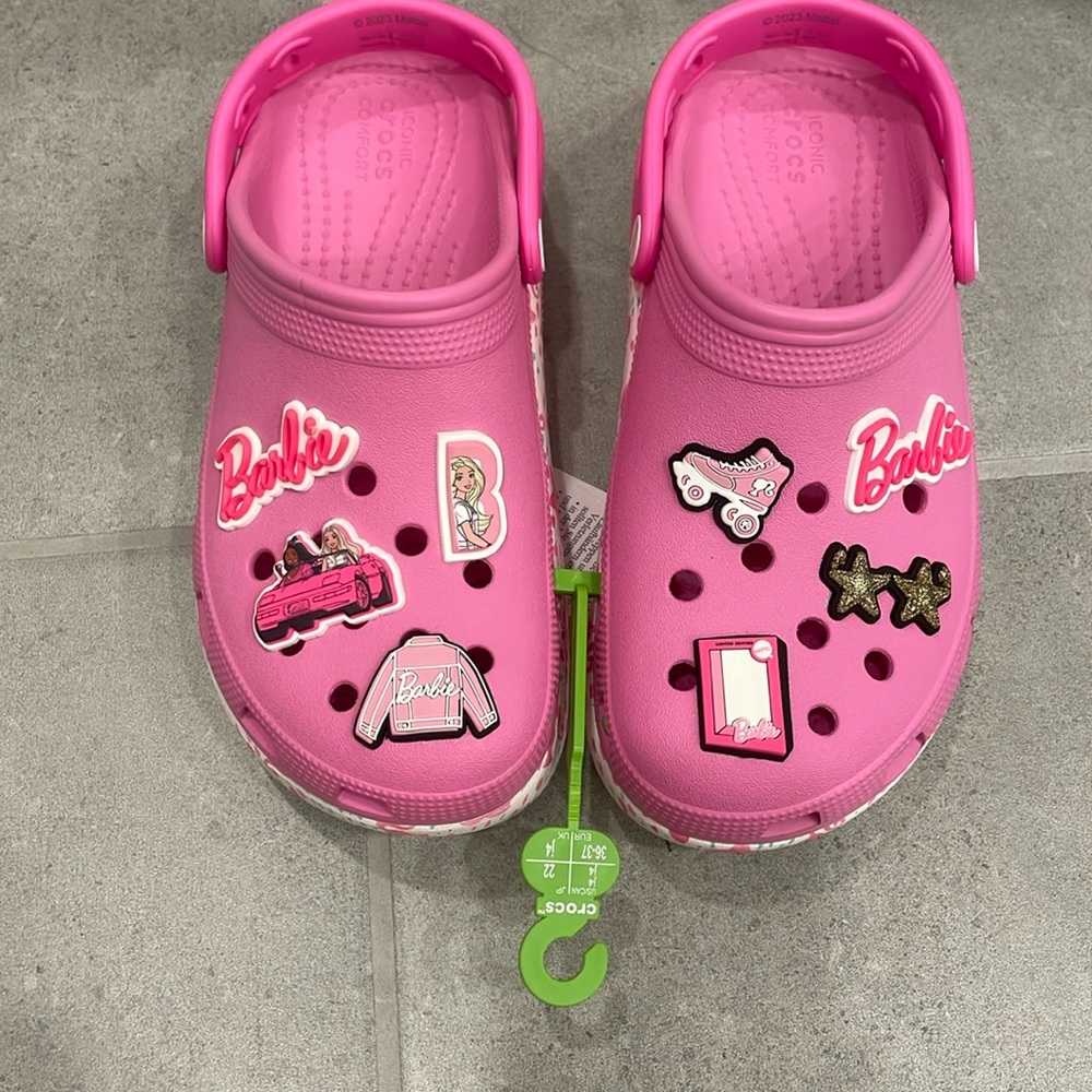 Crocs X Barbie Crush Clogs Kids size 4